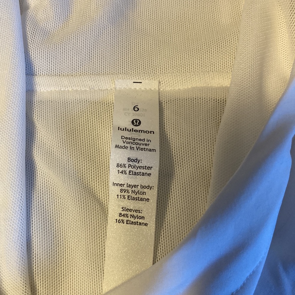 Lululemon White top - Picture 2 of 8